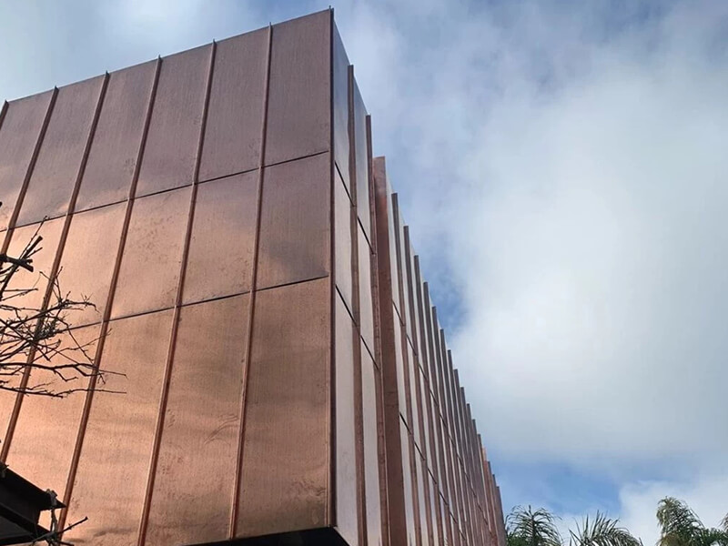 Copper cladding Sydney