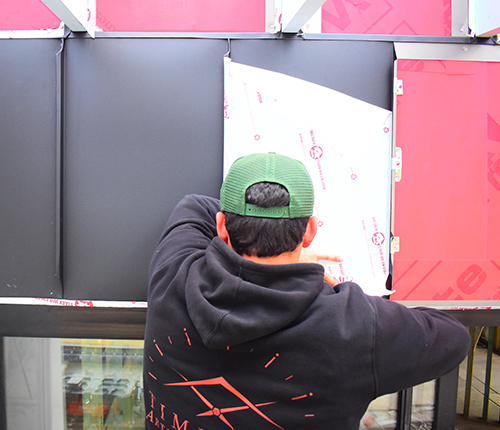 Standing Seam Zinc Cladding